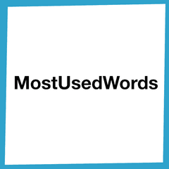 Most Used Words logo