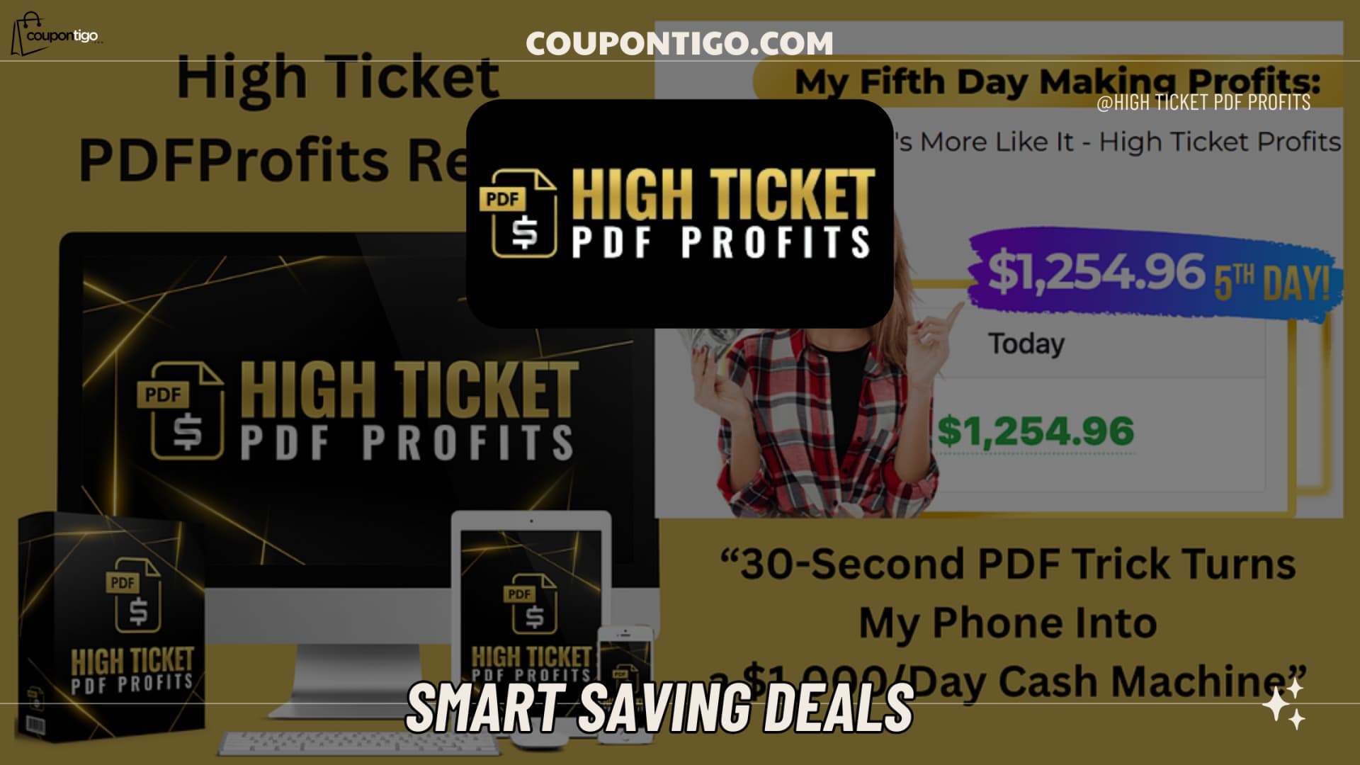 High Ticket PDF Profits Review – $1,000 Per Upload? The Truth Revealed